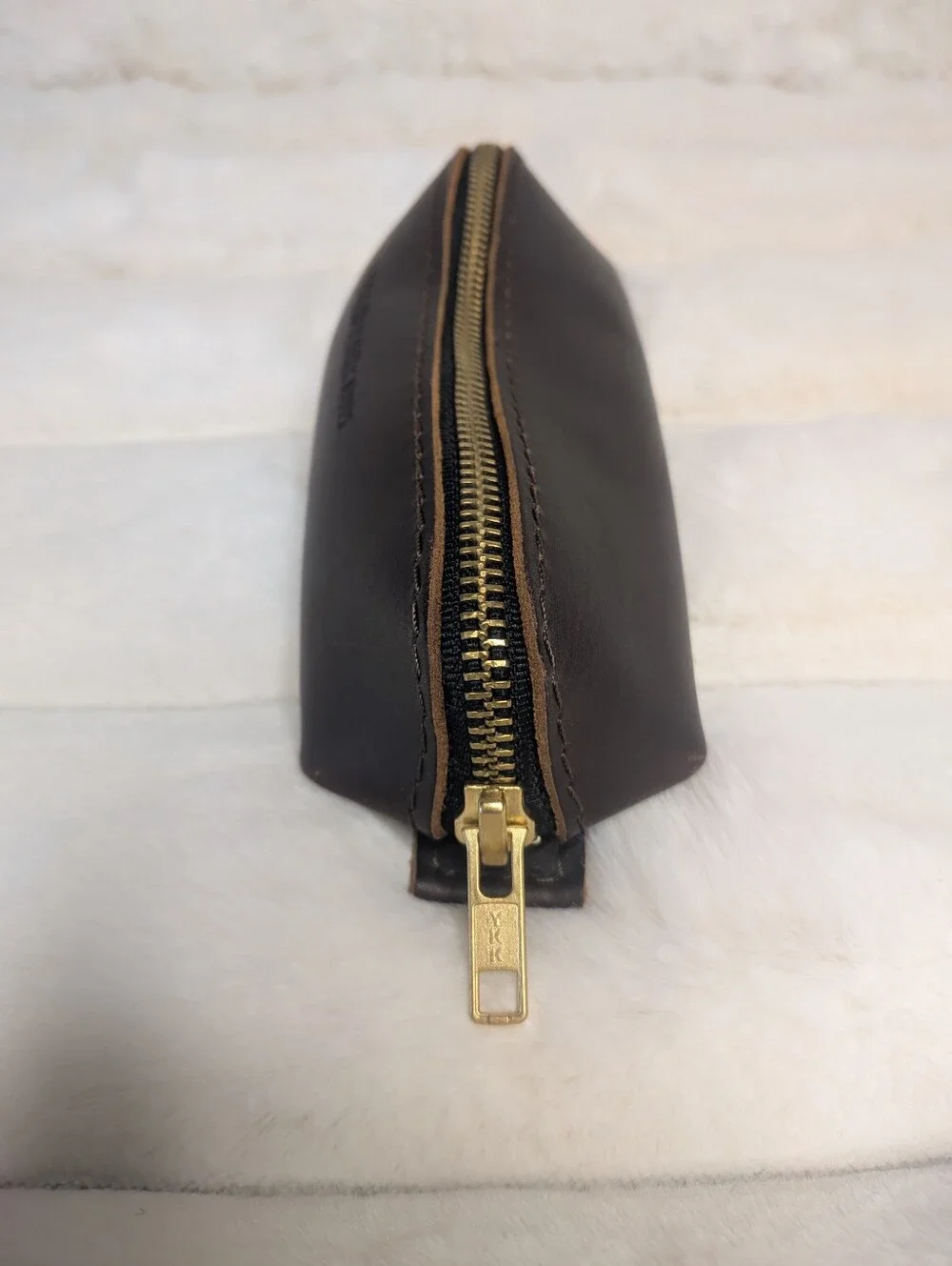 Portland Leather Goods Sidekick Pouch Cold brew Colorway